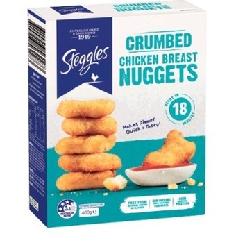IGA Steggles chicken breast nuggets 400g offer