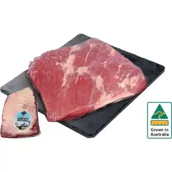 IGA Farmers choice beef corned brisket offer