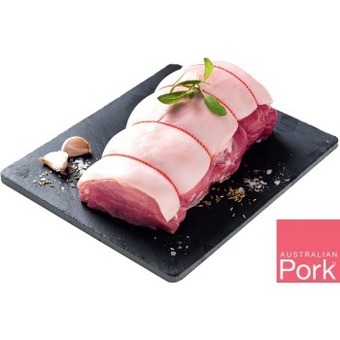 IGA Australian pork loin roast offer