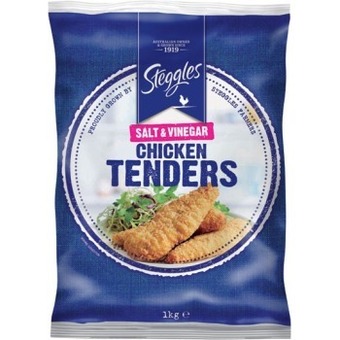 IGA Steggles chicken tenders 1kg selected varieties offer