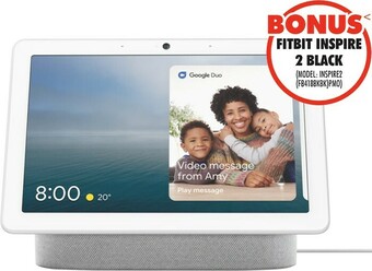 The Good Guys Google Nest Hub Max - Chalk offer