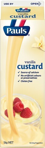 IGA Pauls vanilla custard 1kg offer