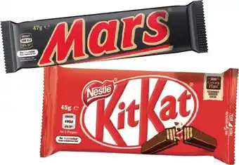 IGA Nestlé, violet crumble, mars medium bar, m&m's or smarties 35-56g selected varieties offer