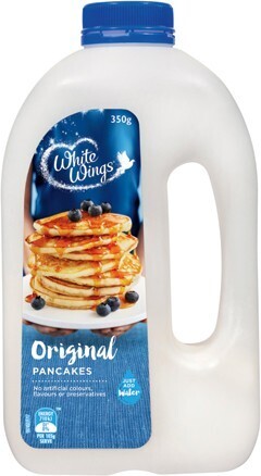 IGA White wings pancake shaker original 350g or buttermilk 325g offer