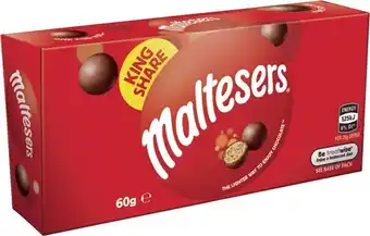 IGA Maltesers king share box 60g offer