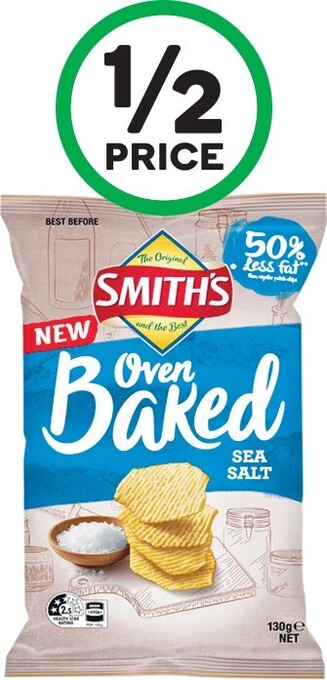 Woolworths Smith’s poppables 90g or baked 130g offer