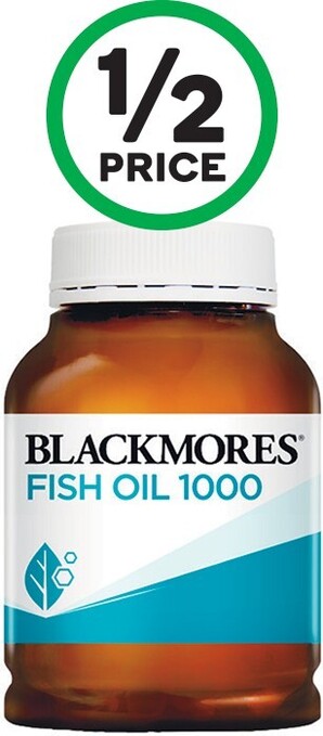 Blackmores fish oil 1000mg capsules pk 400~
