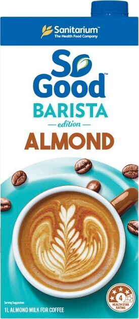 Woolworths Sanitarium so good barista milk 1 litre offer