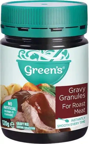 Woolworths Green’s gravy granules 120g offer