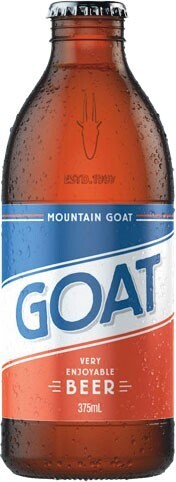 Woolworths Mountain goat very enjoyable beer bottles 6x375ml offer