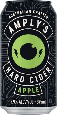 Woolworths Amply’s hard apple cider cans 10x375ml offer