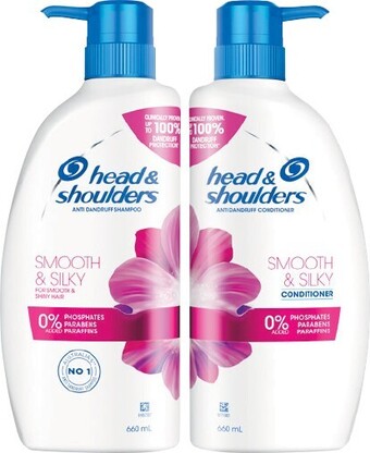Woolworths Head & shoulders shampoo or conditioner 660ml offer