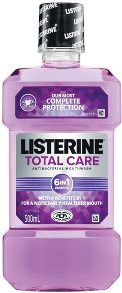 Woolworths Listerine total care mouthwash 500ml offer