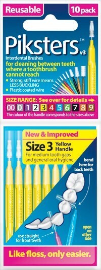 Woolworths Piksters interdental brushes pk 10 offer