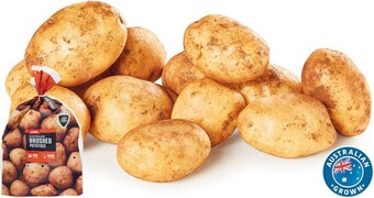 Coles Coles australian brushed potatoes 2kg bag offer