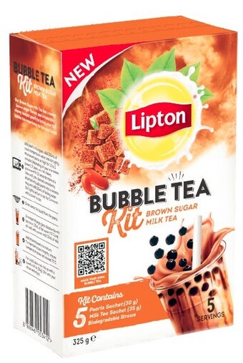 Coles Lipton bubble tea 5 pack offer