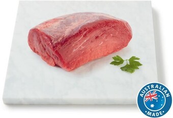 Coles Coles australian no added hormones beef roast topside offer