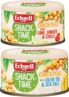 Coles Edgell snack time 70g offer