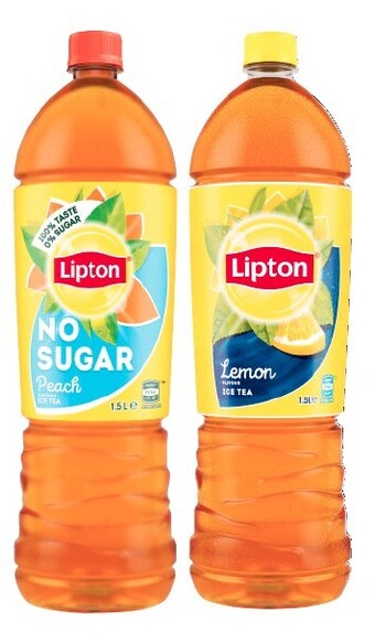 Coles Lipton ice tea 1.5 litre offer