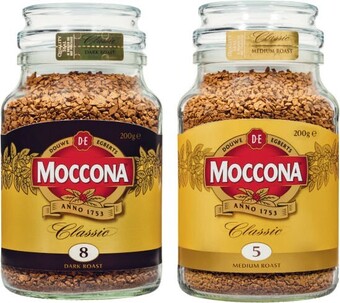 Coles Moccona instant coffee 200g offer