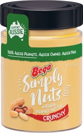 Coles Bega simply nuts 325g offer