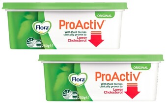 Coles Flora proactiv 250g offer