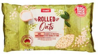 Coles Coles family oats 1.8kg offer