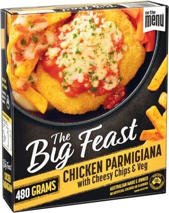 Coles On the menu big feast meal 480g offer