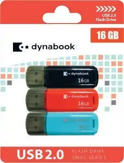 Coles Toshiba dynabook usb 2.0 sm02 16gb 3 pack offer
