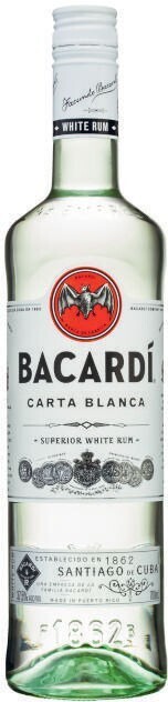 Bacardi superior rum