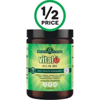 Woolworths Vital all-in-one 300g~ offer
