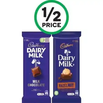 Woolworths Cadbury dairy milk, marvellous creations or more nuts 165-190g offer