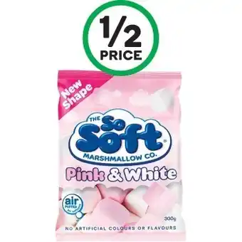 Woolworths So soft marshmallow 300g offer