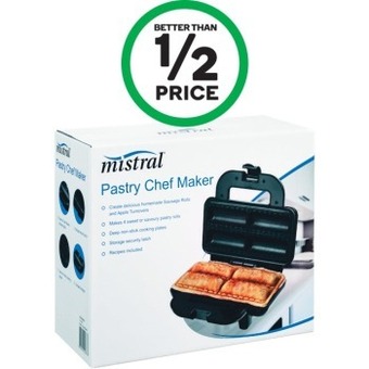 Woolworths Mistral pastry chef maker offer