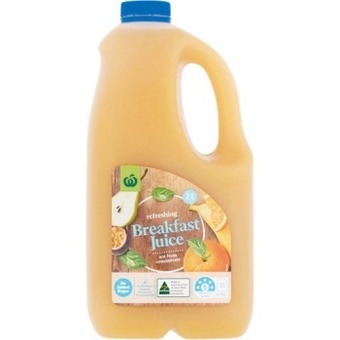 Woolworths Woolworths breakfast juice 2 litre offer