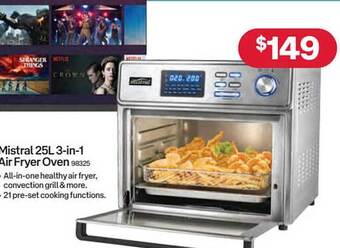 Australia Post Mistral 25l 3-in-1 air fryer oven offer