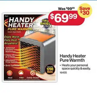 Handy heater pure warmth