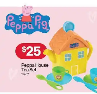 Australia Post Peppa house tea set offer