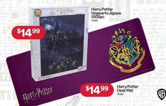 Harry potter hogwarts jigsaw 1000pc or harry potter desk mat