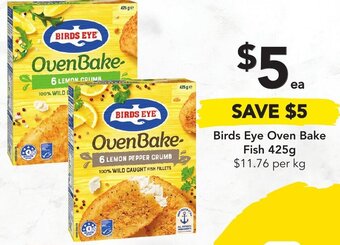 Drakes Birds Eye Oven Bake Fish 425g offer