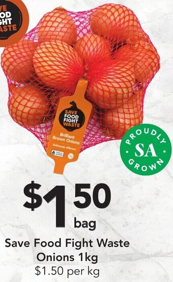 Drakes Save Food Fight Waste Onions 1kg offer