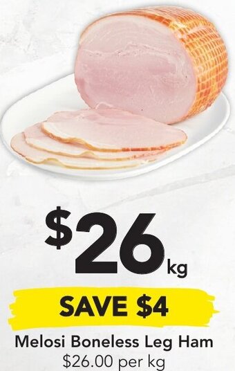 Drakes Melosi Boneless Leg Ham offer