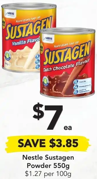 Nestle Sustagen Powder 550g