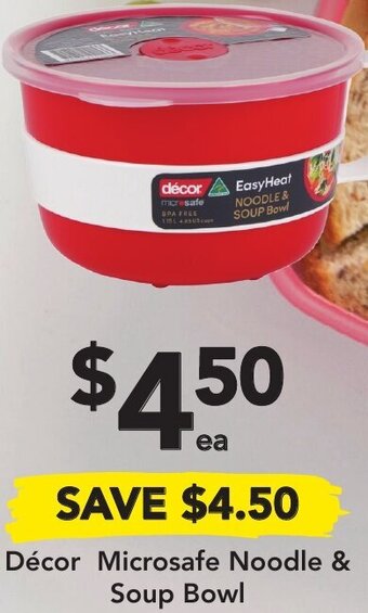 Drakes Décor Microsafe Noodle & Soup Bowl offer
