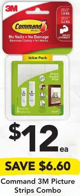 Command 3M Picture Strips Combo