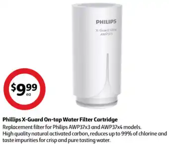 Coles Phillips X-Guard On-Tap Water Filter Cartridge offer