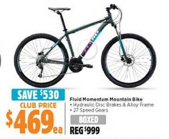 Anaconda Fluid momentum mountain bike offer