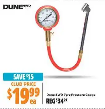 Anaconda Dune 4wd tyre pressure gauge offer