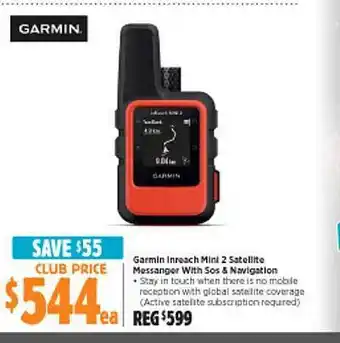 Anaconda Garmin inreach mini 2 satellite messanger with sos & navigation offer