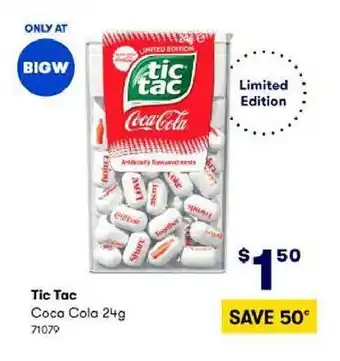 Tic tac coca-cola